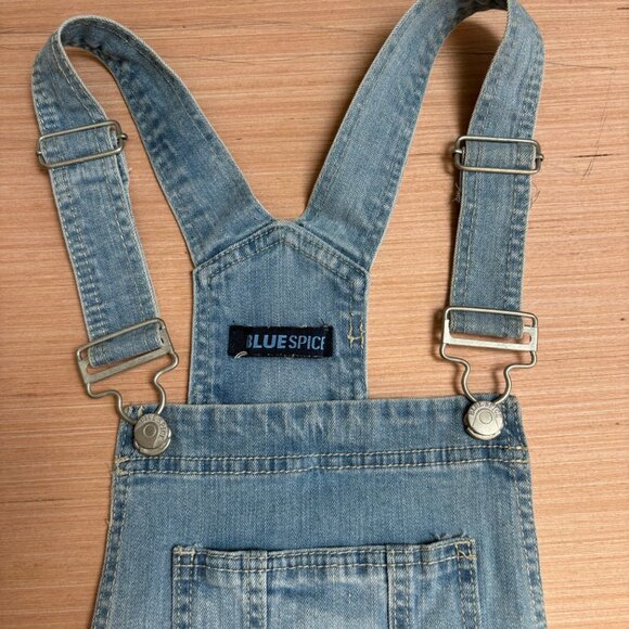 Women's 5 │ Blue Spice Overalls │Authentic │Distressed - Picture 6 of 9